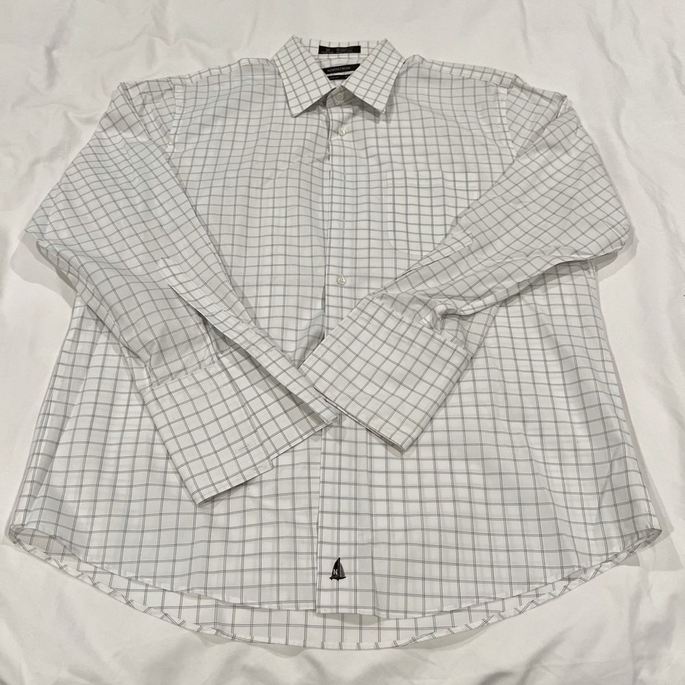 Nordstrom Smartcare Wrinkle-Free Men’s Button Down Dress Shirt